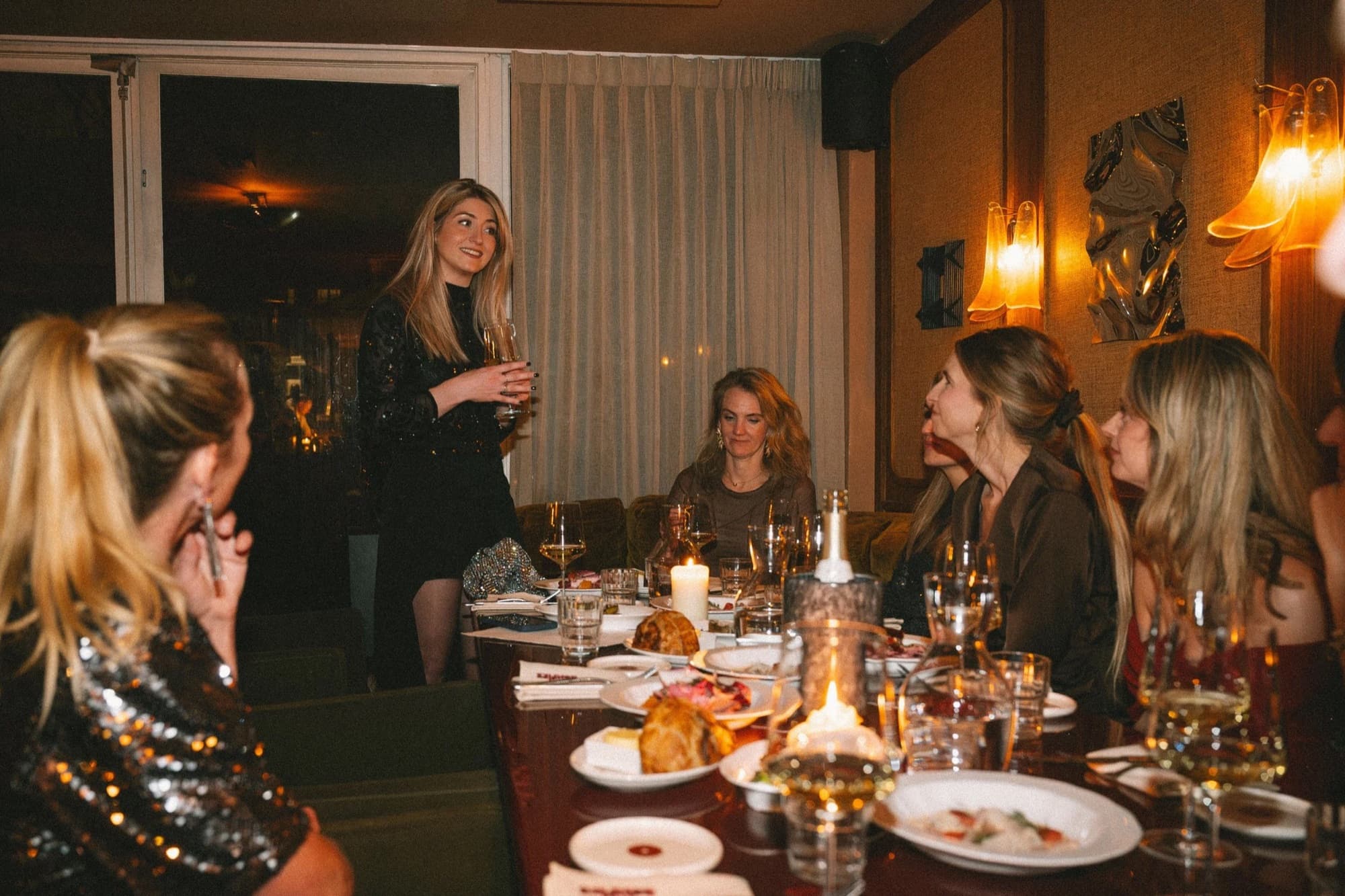 Een Saint Ivy dinerparty